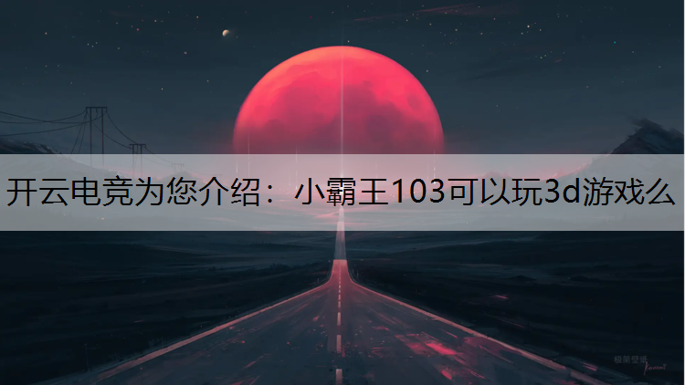 小霸王103可以玩3d游戏么